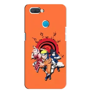 Naruto Anime Чехлы для Оппо А12 (AlphaPrint) (команда Наруто)