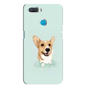 Чехлы с собаками для OPPO A12 (VPrint) (Корги)