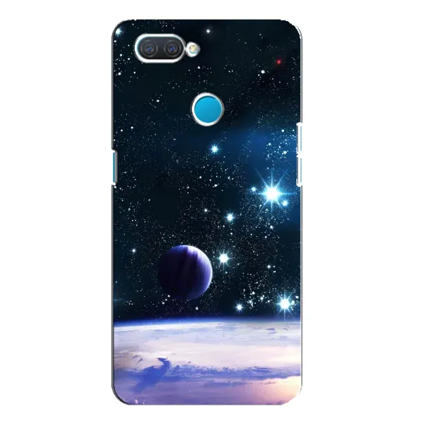 Чохол з принтом «Космічний вид» для OPPO A12