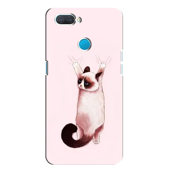 Чехол с принтом «Котик падает» для OPPO A12 Чехол с принтом «Котик падает» для OPPO A12