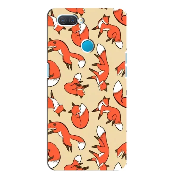 Чехол с принтом «Лисички» для OPPO A12