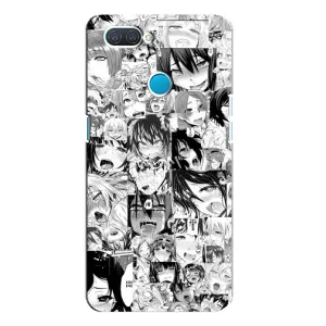 Анимешный чехол для OPPO A12 (Ahegao manga)