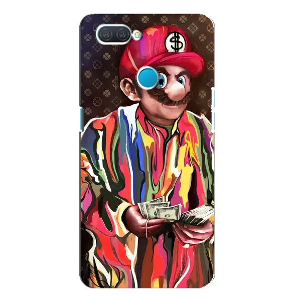 Чехол с принтом «Mario LV» для OPPO A12