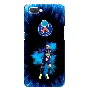 Чехлы Килиан Мбаппе для OPPO A12 (Мбаппе в огне)