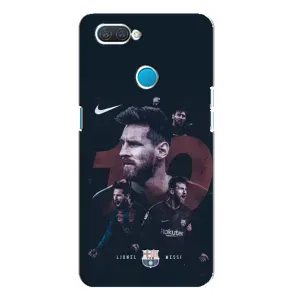 Чехлы Месси для OPPO A12 (AlphaPrint) (Месси 10)