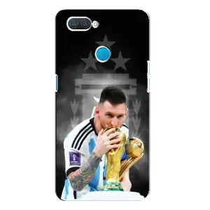 Чехлы для OPPO A12 (Leo чемпион) (AlphaPrint) (Месси Чемпион)