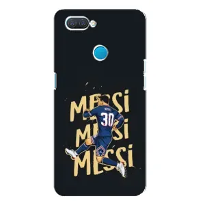Чехлы для OPPO A12 (Leo чемпион) (AlphaPrint) (Messi ПСЖ)