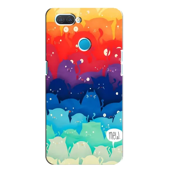 Чехол с принтом «Mew» для OPPO A12 Чехол с принтом «Mew» для OPPO A12