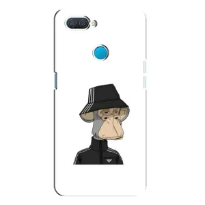 Чехлы с Обезьянами NFT для OPPO A12 (AlphaPrint) (обезьяна NFT Adidas)