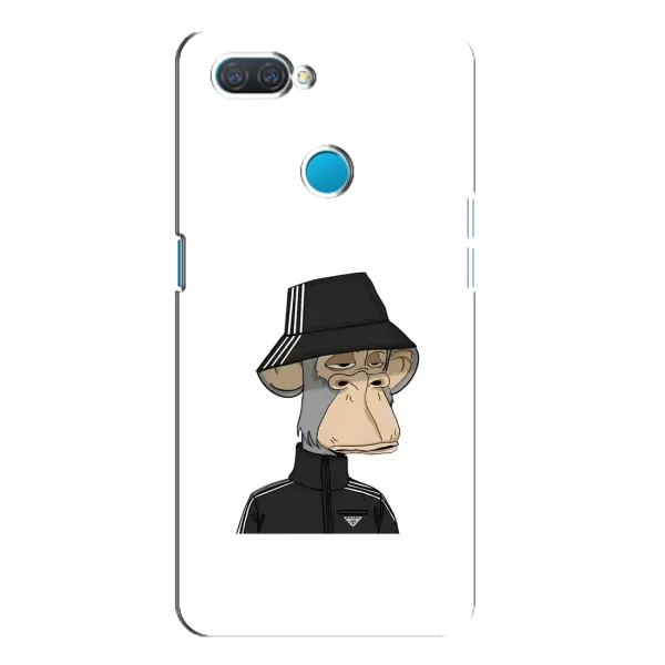 Чехол с принтом «обезьяна NFT Adidas» для OPPO A12