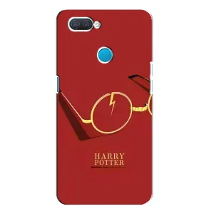 Чехлы с Гарри Поттером для OPPO A12 (AlphaPrint) (очки Гарри)
