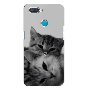 Чохол з малюнком кіт на OPPO A12 (Пара котів)