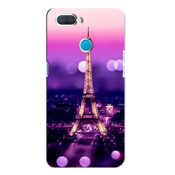 Чехол с принтом «Париж Башня» для OPPO A12