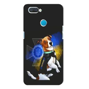 Чехлы с картинкой собаки Патрон для OPPO A12 (AlphaPrint) (Патрон собачка)