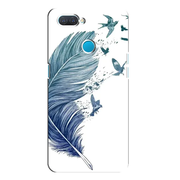 Чехол с принтом «Перышко» для OPPO A12