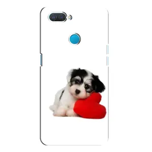 Чехлы с собаками для OPPO A12 (VPrint) (Песик)