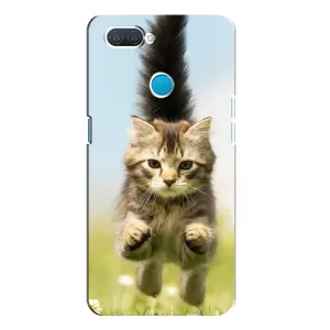 Чехлы с Котиками для OPPO A12 (VPrint) (Прыжок кота)