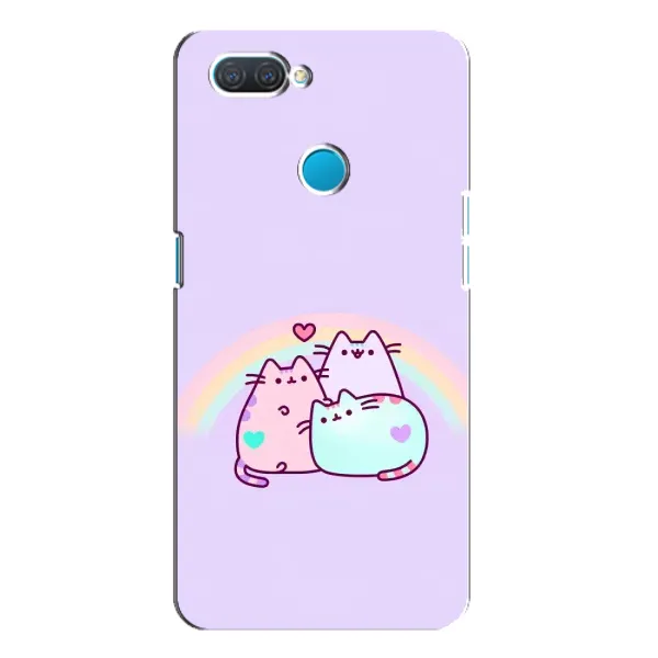 Чехол с принтом «Радужные котики» для OPPO A12 Чехол с принтом «Радужные котики» для OPPO A12