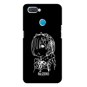 Чехлы Персонажи Аниме Наруто для OPPO A12 (AlphaPrint) (Re: Zero)