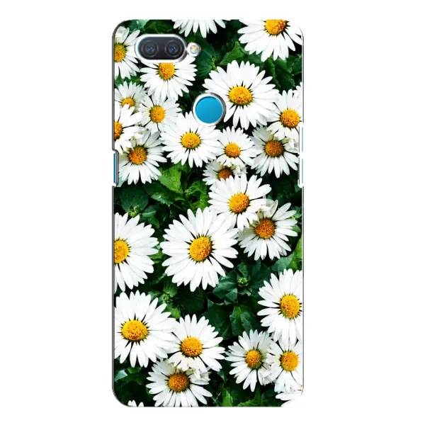 Чехол с принтом «Ромашки» для OPPO A12