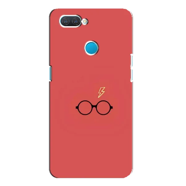 Чехол с принтом «шрам и очки» для OPPO A12