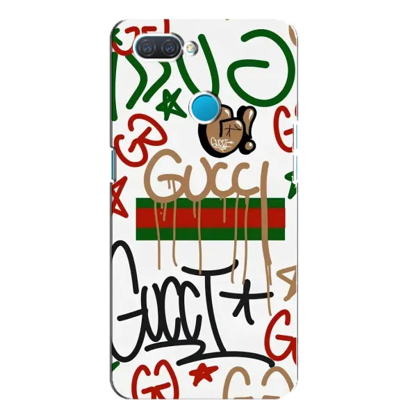Чехол с принтом «Стиль GUUCI» для OPPO A12