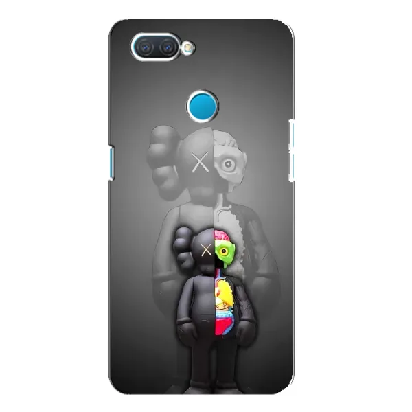 Чехол с принтом «Тело Bearbrick» для OPPO A12
