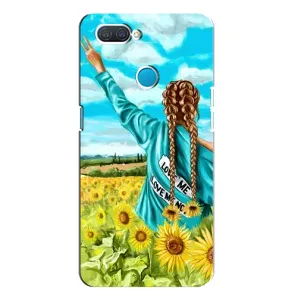 Чехол для Патриота Украины OPPO A12 - (AlphaPrint) (Украиночка)