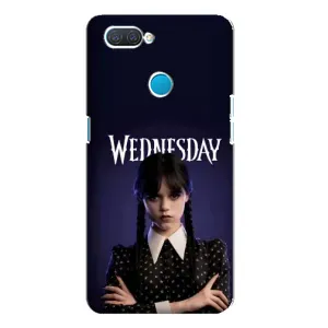 Силиконовый чехол с картинкой для OPPO A12 (Wednesday)