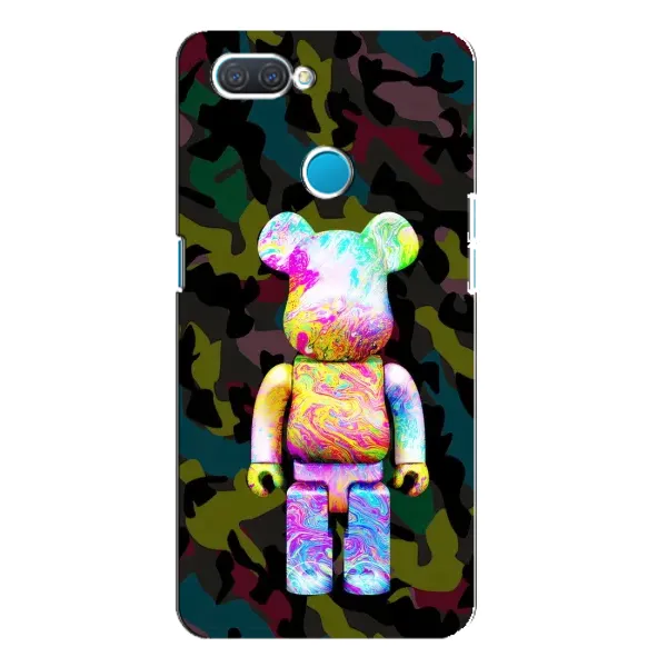 Чехол с принтом «Яркий Bearbrick» для OPPO A12
