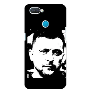 Чехол для OPPO A12 (AlphaPrint - с принтом Зеленского) (Зеленский АРТ)