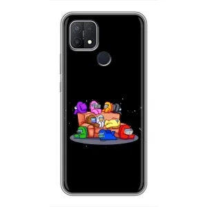 Чохли Амонг Ас для OPPO A15 (AlphaPrint) (Амонг-ас)