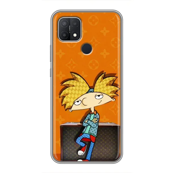 Чехол с принтом «Арнольд» для OPPO A15