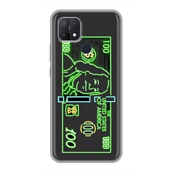 Чехол с принтом «Баксы» для OPPO A15