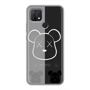 Чехлы для OPPO A15 - Bearbrick Louis Vuitton (PREMIUMPrint) (БеарБрик глаза)