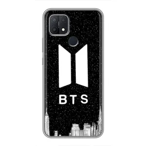 Чехлы BTS для OPPO A15 (AlphaPrint) (БТС Лого)