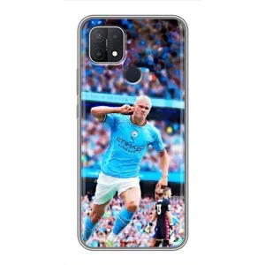 Чехлы с футболистом Ерлинг Холанд для OPPO A15 (AlphaPrint) (фанаты Холанда)
