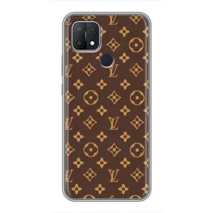 Чехлы Луи Витон для OPPO A15 (AlphaPrint - LOUIS VUITTON) (фон LOUIS VUITTON)
