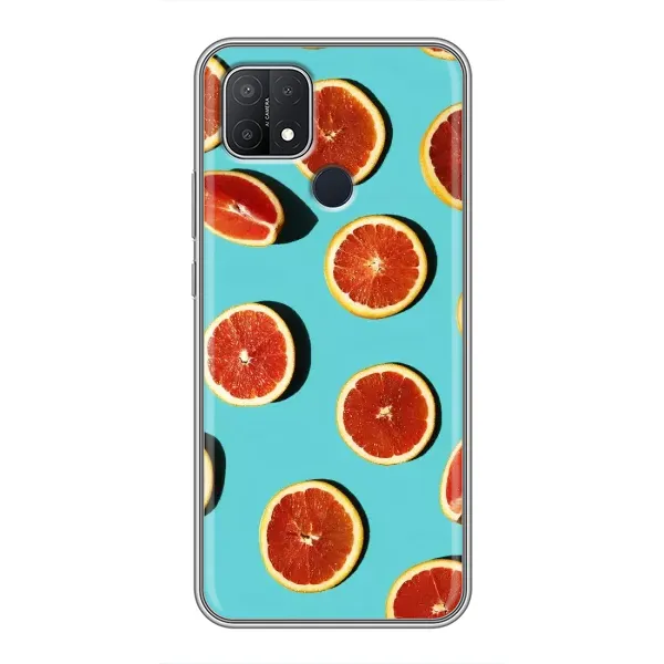 Чохол з принтом «Грейпфрут» для OPPO A15