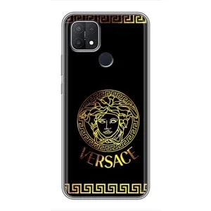 Чехлы VERSACE для Оппо А15 (PREMIUMPrint) (Logo Versace)