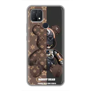 Крутые Чехлы Луи Виттон для OPPO A15 (AlphaPrint) (Медведь Луи Витон)