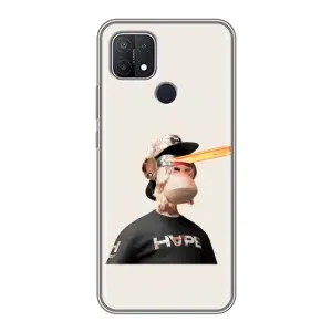 Чехлы с Обезьянами NFT для OPPO A15 (AlphaPrint) (обезьяна NFT в очках)
