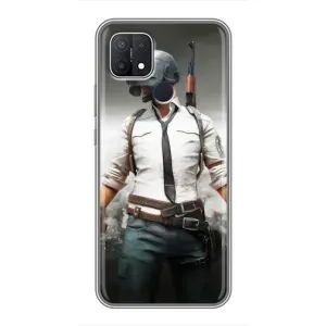 Чехол PUBG для Оппо А15 (AlphaPrint)