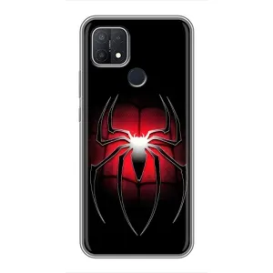 Чехол с человеком пауком для OPPO A15 - (AlphaPrint)