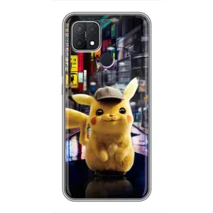 Чехлы с крутыми принтами для OPPO A15 - (PREMIUMPrint) (Пикачу)