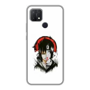 Чехлы на тему: Итачи Учиха для OPPO A15 (AlphaPrint) (разный Итачи)