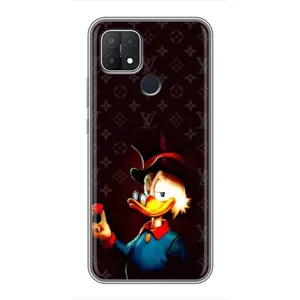 Чехлы для OPPO A15 - Скрудж МакДак Louis Vuitton (PREMIUMPrint) (Скрудж с бриллиантом)