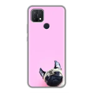 Чехлы с собаками для OPPO A15 (VPrint) (Смешная собака)