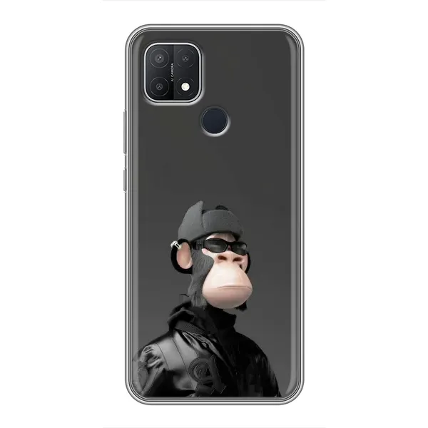 Чехол с принтом «стильная обезьяна NFT» для OPPO A15