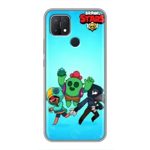 Чехлы Brawl Stars для OPPO A15 (AlphaPrint) (Тріо героїв)